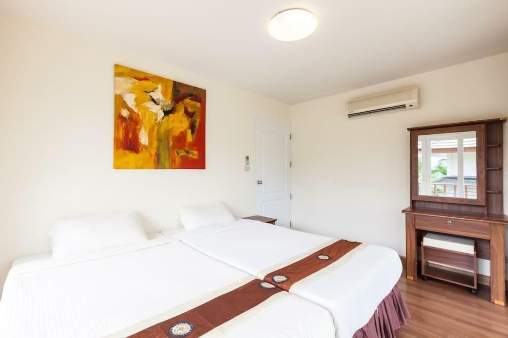 Baan Talay Samran 4 Bedrooms Villa With Beach And 3 Pools 七岩 外观 照片