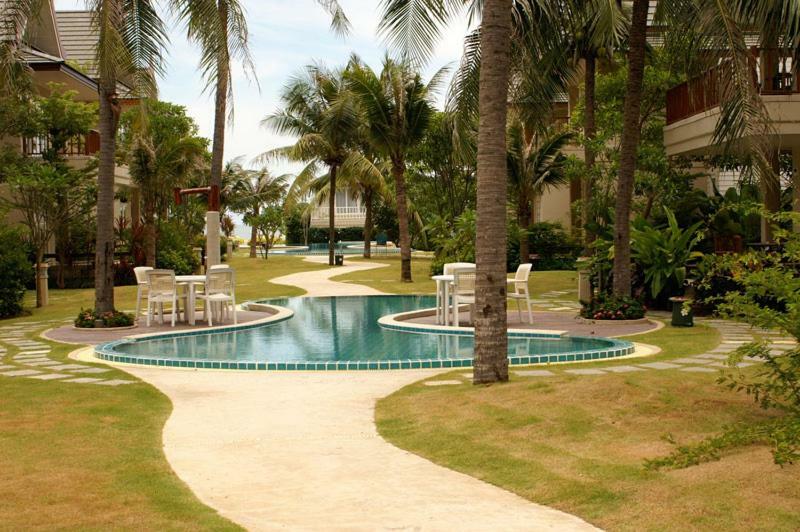Baan Talay Samran 4 Bedrooms Villa With Beach And 3 Pools 七岩 外观 照片