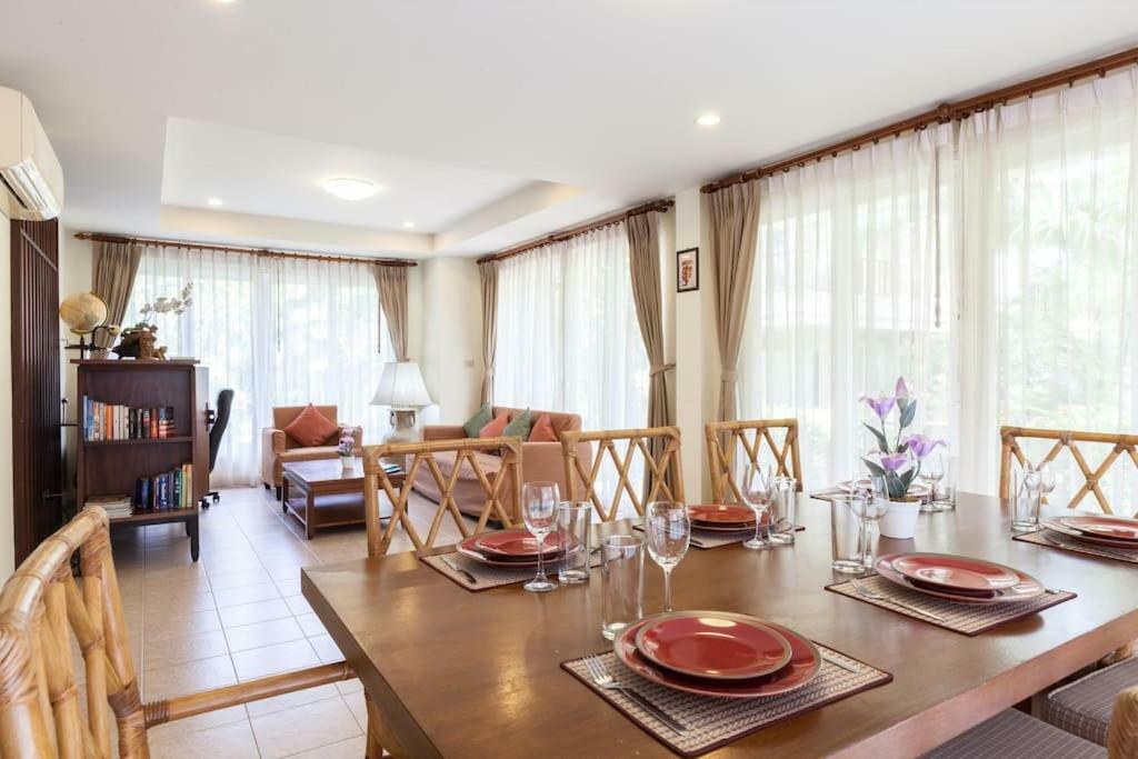 Baan Talay Samran 4 Bedrooms Villa With Beach And 3 Pools 七岩 外观 照片