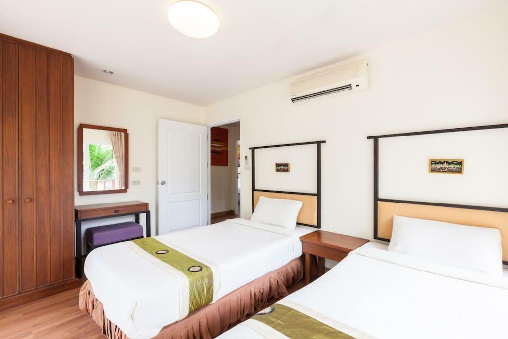 Baan Talay Samran 4 Bedrooms Villa With Beach And 3 Pools 七岩 外观 照片