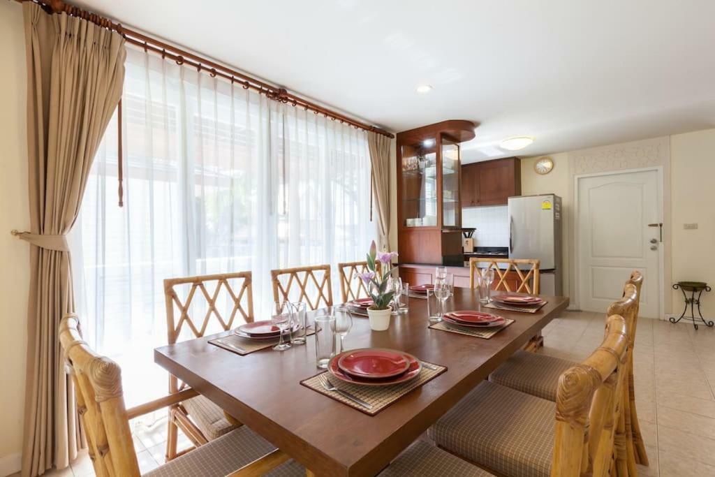 Baan Talay Samran 4 Bedrooms Villa With Beach And 3 Pools 七岩 外观 照片