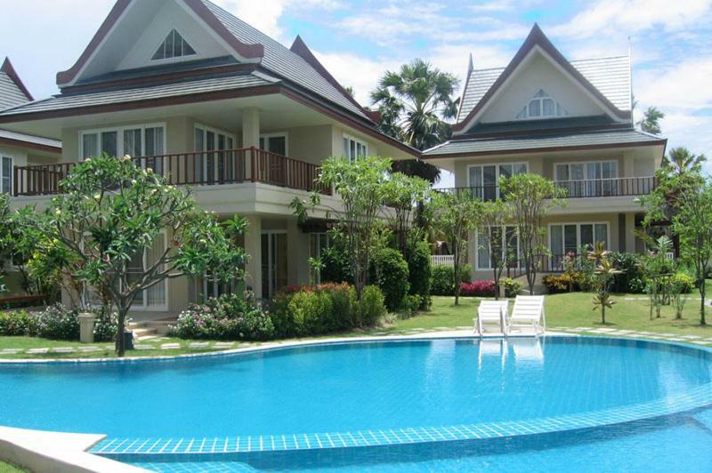 Baan Talay Samran 4 Bedrooms Villa With Beach And 3 Pools 七岩 外观 照片